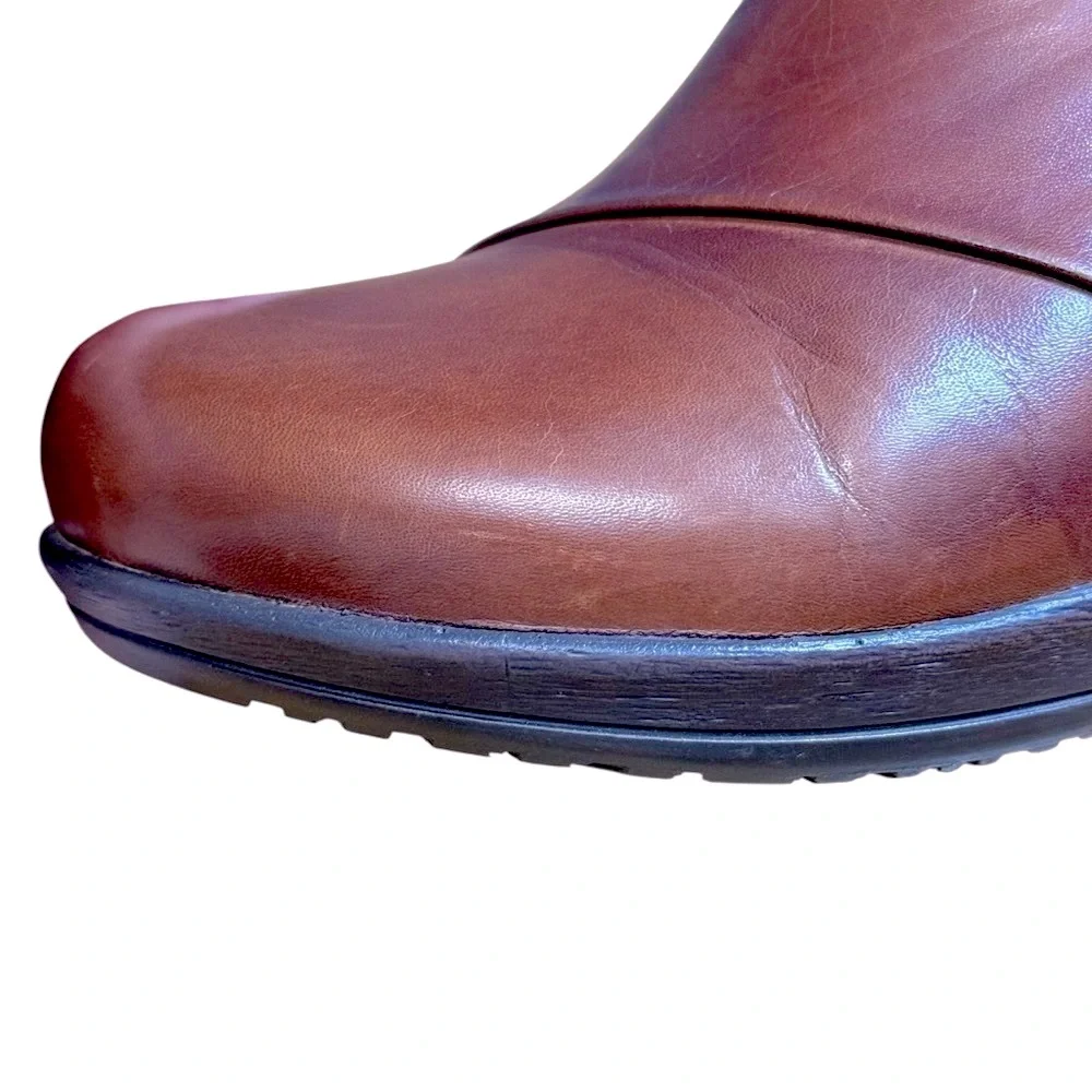 Dansko slip leather
